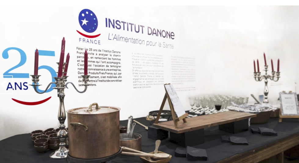 Prestation Curty's pour Institut Danone