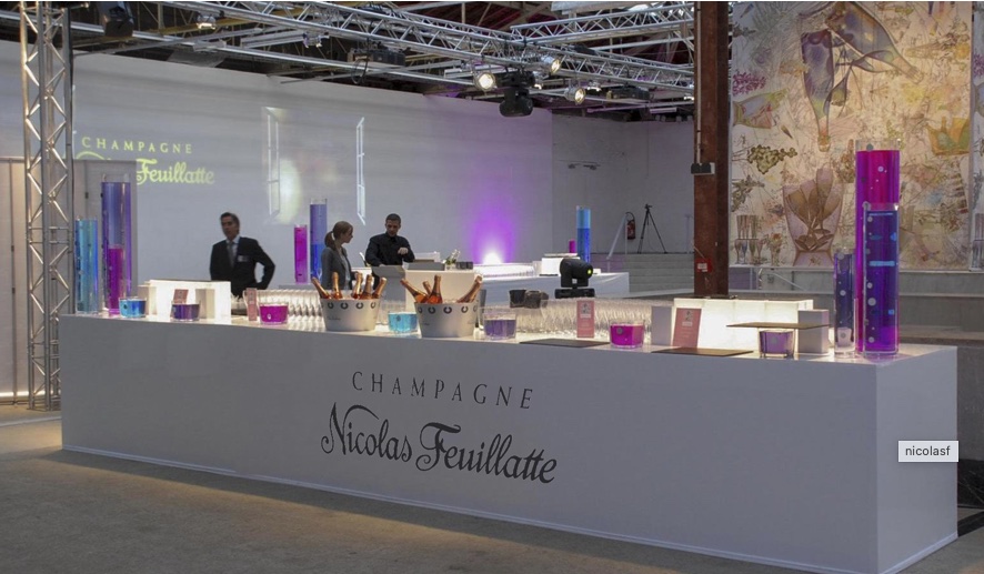 Prestation Curty's pour Champagne Nicolas Feuillatte